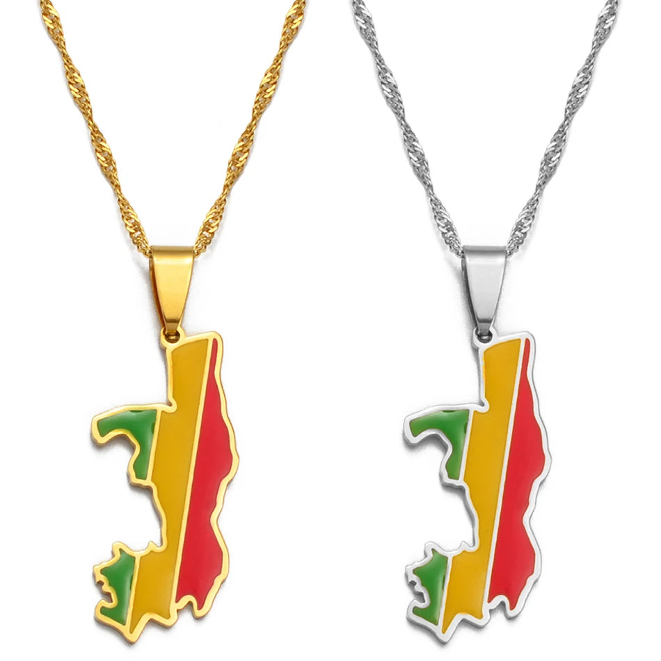 🇨🇬 Pendentif BrazzaCongo.