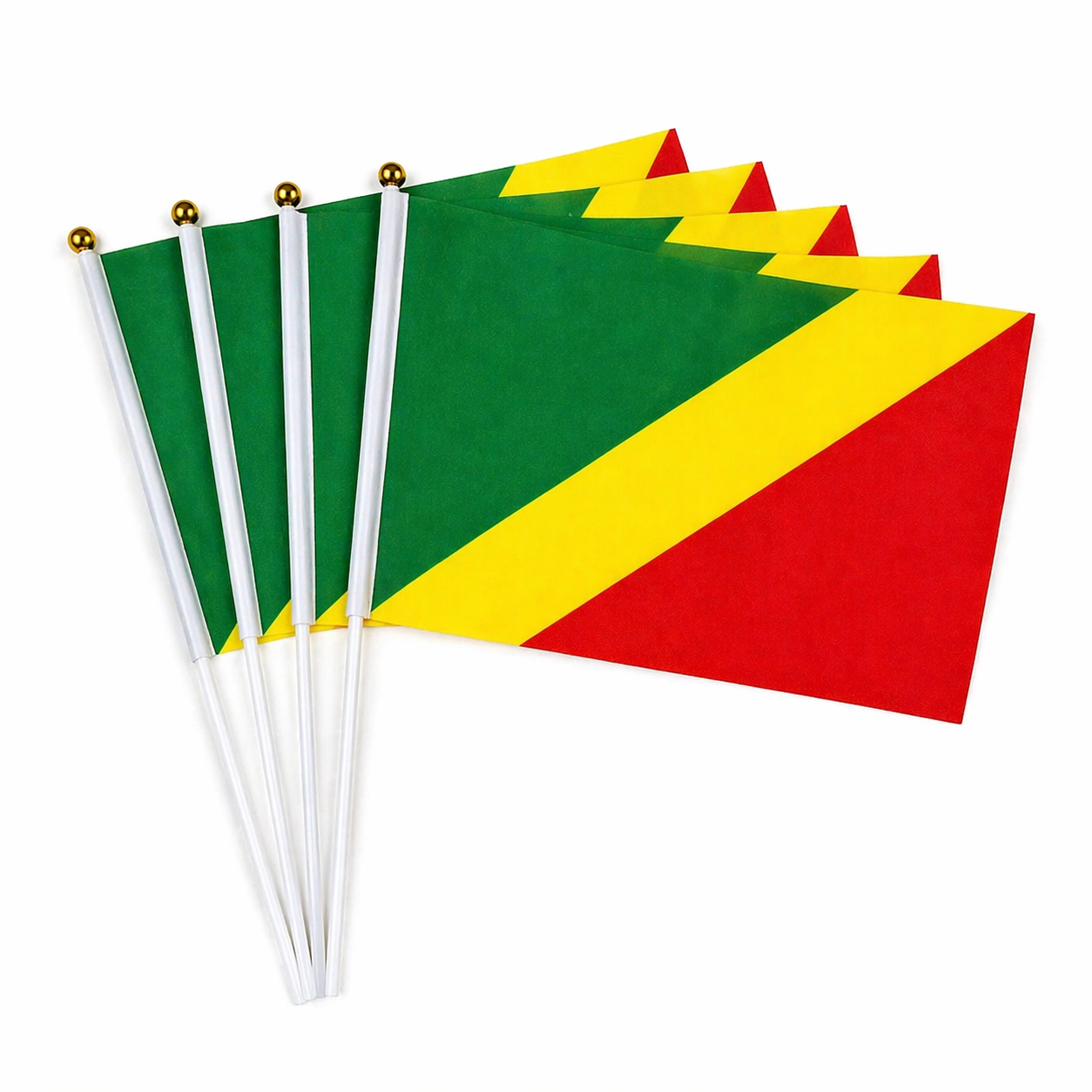 🇨🇬 Lots de 5 drapeaux.