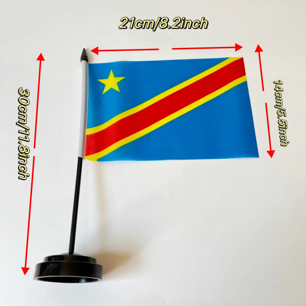 🇨🇩 Drapeau de bureau.